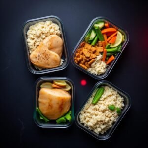 Healthy meals and macros